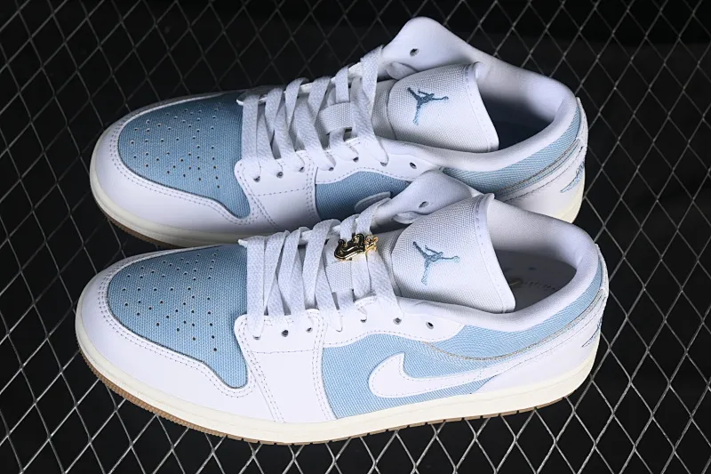 All categories Air Jordan Jordan series basketball shoes Air Jordan 1 Low G version pure original Air Jordan 1 Low Denim "Worn Blue" denim low-top retro culture basketball shoes HQ2004-400